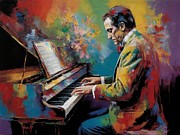 Symphony of a Soul - A Pianist's Journey Digital Art by Samuel HUYNH
