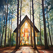 Symphony of the Wild - Mosaic Art Painting by Lourry Legarde Symphony of the Wild - Mosaic Art Painting by Lourry Legarde