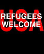 Syrian Refugees Welcome Digital Art by Flippin Sweet Gear