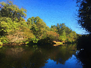 Taccoa River Autumn Digital Art by Daniel Eskridge Taccoa River Autumn Digital Art by Daniel Eskridge