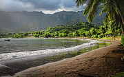 Taiohae Bay after the rain Photograph by Lyl Dil Creations