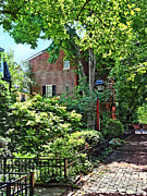 Taking a Walk on a Philadelphia Street Photograph by Susan Savad Taking a Walk on a Philadelphia Street Photograph by Susan Savad
