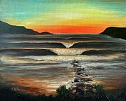 Talofofo Bae Painting by Michelle Pier