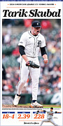 Tarik Skubal Cy Young Award Win Commemorative Cover Digital Art by Detroit Free Press
