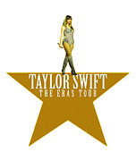 Taylor Swift The Eras Tour High Definition Broadway Star Art Digital Art by Kirania Finest