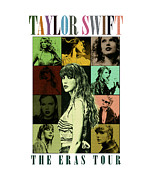 Taylor Swift The Eras Tour High Definition Textured Art Digital Art by Kirania Finest