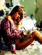 Taylor Swift writes a letter to Travis Kelce Digital Art by Gradify Creations Taylor Swift writes a letter to Travis Kelce Digital Art by Gradify Creations