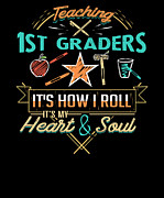 Teaching 1st Graders How I Roll Digital Art by Jacob Zelazny