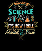 Teaching Science How I Roll Digital Art by Jacob Zelazny