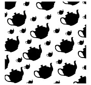 Teapot Pattern Photograph by Sharon Popek