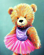 Teddy Bear Ballerina Digital Art by Mark Tisdale