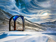 Teleport Booth at Beauty Spot Digital Art by Eris And AI Teleport Booth at Beauty Spot Digital Art by Eris And AI