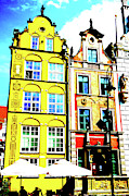 Tenements In Gdansk, Poland Photograph by John Siest