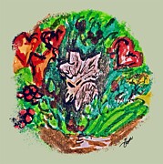 That Sweet Baboon Drawing by Dianna Hardy