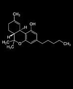 THC Molecule Cannabis Weed Digital Art by Flippin Sweet Gear