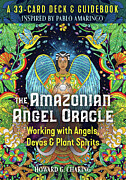 The Amazonian Angel Oracle Painting by Pablo Amaringo Inspired