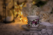 The Art Of Drinking Tea Photograph by Mary Lou Chmura