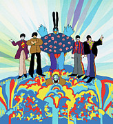 The Beatles And The Chief Blue Meanie Digital Art by Antonios Valamontes The Beatles And The Chief Blue Meanie Digital Art by Antonios Valamontes