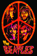 The Beatles, Peace, 1970 Digital Art by Kirania Finest
