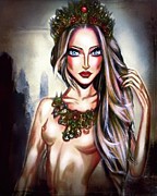 The Birth of Venus Painting by Tiago Azevedo Pop Surrealism Art Painting by Tiago Azevedo
