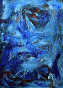 The Blue Face Painting by Cavisen STUDIO