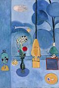 The Blue Window, 1913 Painting by Henri Matisse - GRANGER Historical Picture Archive The Blue Window, 1913 Painting by Henri Matisse - GRANGER Historical Picture Archive
