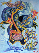 The Boy Named Crow Painting by Marc Chicoine The Boy Named Crow Painting by Marc Chicoine