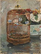 The Cage - Berthe Morisot Digital Art by Samuel HUYNH