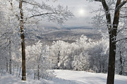 The Christmas Star Over Blue Knob Photograph by Lois Bryan