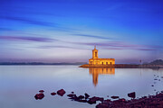 The Church at Rutland Water Photograph by John Wright