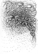 The cloud Drawing by Franci Hepburn