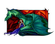 The Damsel and the Dragon Photograph by Kristin Aquariann