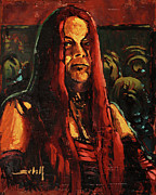 The Dark Angel Painting by Sv Bell