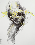 The Dormant 1 Drawing by Veronica Huacuja