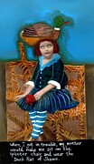 The Duck Hat of Shame  Painting by Jo Potocki