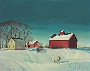The End of the Hunt by Dale Nichols Painting by Dale William Nichols
