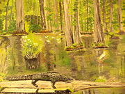 The Everglades #124 Painting by Donald Northup The Everglades #124 Painting by Donald Northup