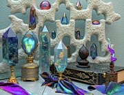 The Fall Magic Collection Window Display Digital Art by Eris And AI