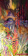 The Garden Painting by Amzie Adams The Garden Painting by Amzie Adams