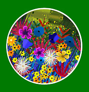The Garden  Mixed Media by Andrew Hitchen