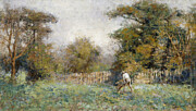 The gardener - Frederic McCubbin Digital Art by Samuel HUYNH