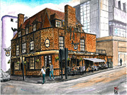 The Good Samaritan, Turner St, Whitechapel, London, UK Painting by Francisco Gutierrez The Good Samaritan, Turner St, Whitechapel, London, UK Painting by Francisco Gutierrez