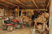 The Gourd Shed Photograph by Elaine Teague