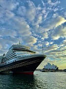 The gracious Queen Elizabeth with Opera House backdrop Photograph by Sheila Smart Fine Art Photography