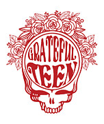 The Grateful Dead - Family Gift Series - Grateful Teen Digital Art by Kirania Finest