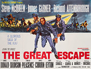 The Great Escape - 1963 Digital Art by Movie Poster