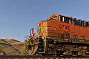The Great Pumpkin -- BNSF GE AC4400CW in Caliente, California Photograph by Darin Volpe The Great Pumpkin -- BNSF GE AC4400CW in Caliente, California Photograph by Darin Volpe