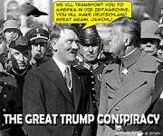 The Great Trump Conspiracy Digital Art by Aye Magine