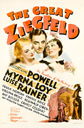 The Great Ziegfeld - 1936 Drama Digital Art by Retro Movie Poster - UPSCALED