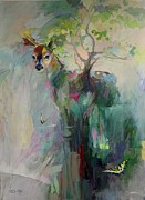 The Grove Painting by Kimberly Santini